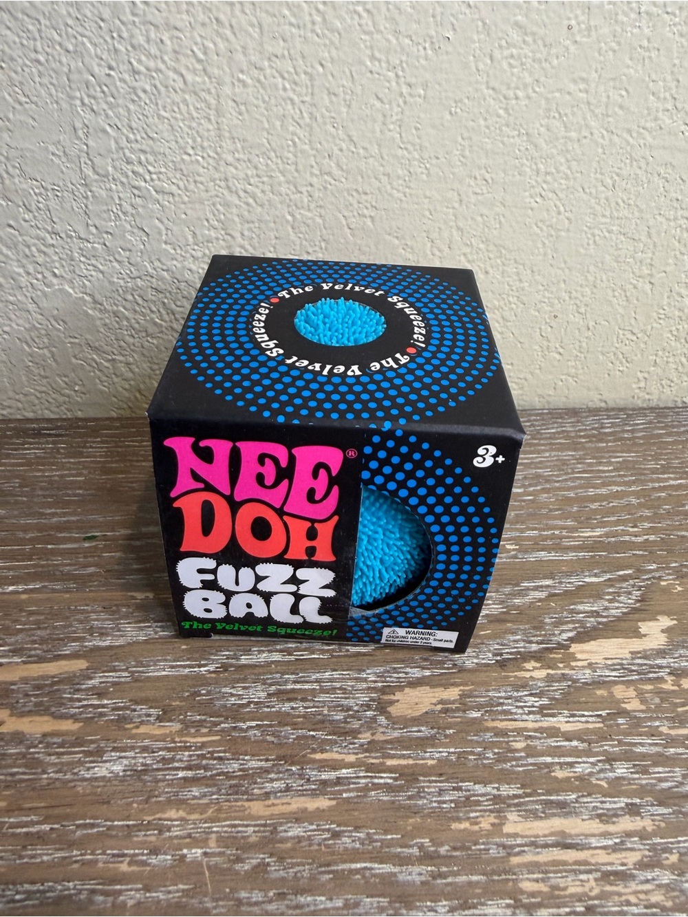 Needoh FuzzBall Blue
